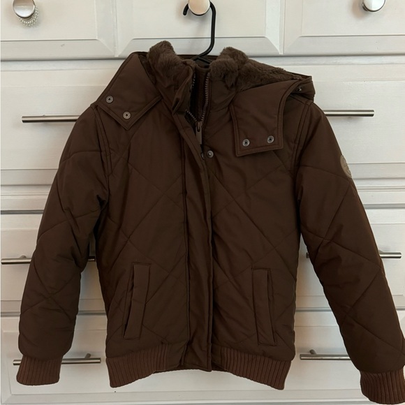 🛍️ 👦🏻 🧒 Unisex Puffer Coat with hood ❄️ - Picture 2 of 5